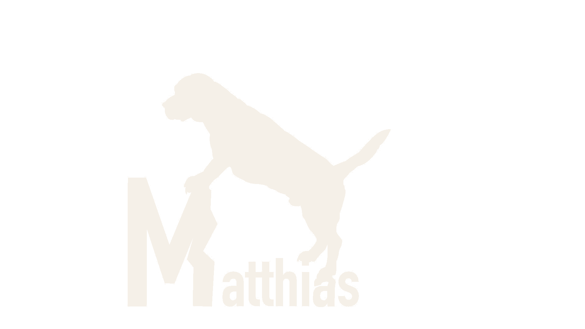 Matthias – je nach Hund